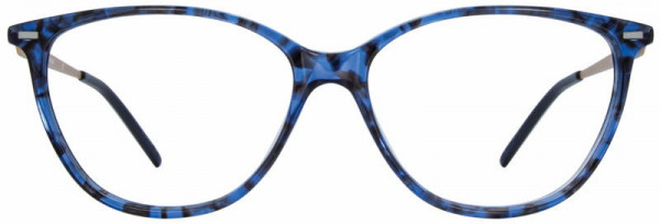Scott Harris SH-538 Eyeglasses, 3 - Indigo Demi / Matte Gold