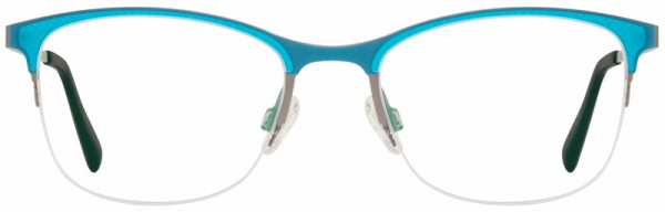 Scott Harris SH-562 Eyeglasses, Aqua / Gunmetal