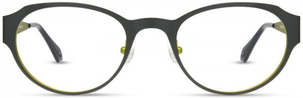 Scott Harris SH-Pulse-08 Eyeglasses, 3 - Khaki / Lime
