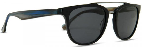Scott Harris SH-SUN-05 Sunglasses, 1 - Black / Blue Smoke