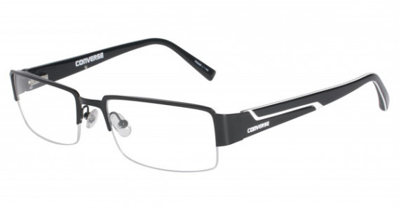 Converse Slide Film Eyeglasses, Black