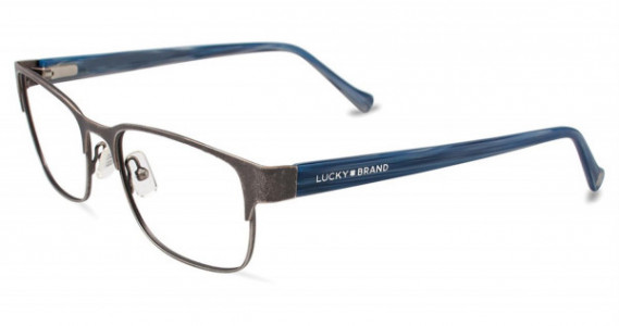 Lucky Brand D301 Eyeglasses, Gunmetal