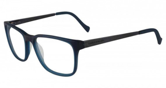 Lucky Brand D404 Eyeglasses, MATTE BLUE (BLE)