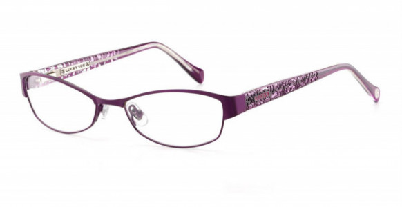 Lucky Brand Delilah Eyeglasses, Purple
