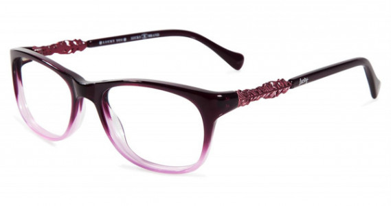 Lucky Brand Palm Eyeglasses, Purple Gradient
