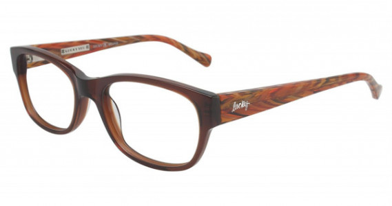 Lucky Brand PCH Eyeglasses, Brown