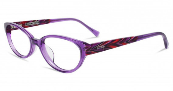 Lucky Brand Sunrise UF Eyeglasses, Purple