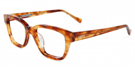 Lucky Brand Venturer Eyeglasses, Brown