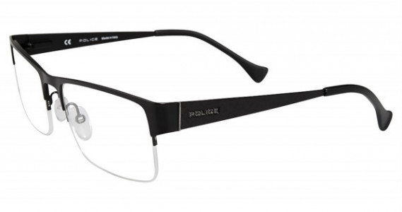 Police V8971 Eyeglasses, Black 0599
