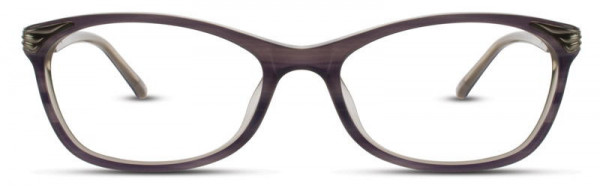 Cote D'Azur CDA-233 Eyeglasses, 3 - Periwinkle / Smoke