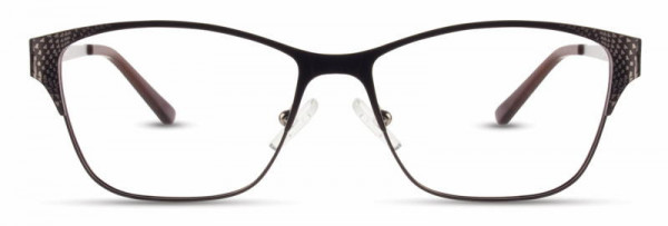 Cote D'Azur CDA-246 Eyeglasses, 2 - Espresso / Pewter