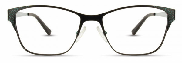 Cote D'Azur CDA-246 Eyeglasses, 3 - Ebony / Teal