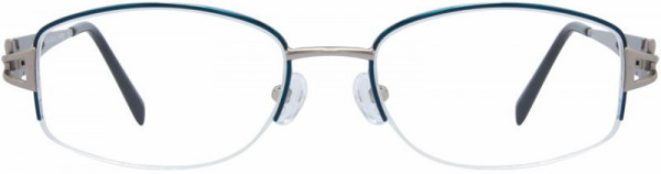 Cote D'Azur CDA-252 Eyeglasses, 1 - Azure / Gunmetal