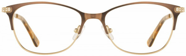 Cote D'Azur CDA-264 Eyeglasses, 1 - Chocolate / Gold
