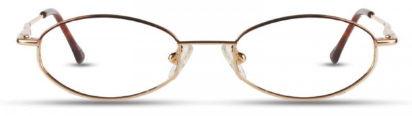 Elements EL-056 Eyeglasses, 3 - Gold / Brown Demi