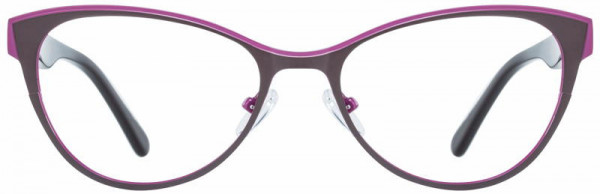 Adin Thomas AT-404 Eyeglasses, 3 - Chocolate / Raspberry