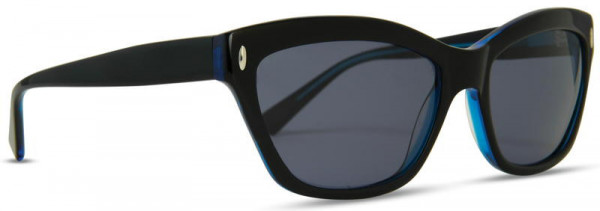 Adin Thomas AT-SUN-02 Sunglasses, 2 - Black / Cobalt