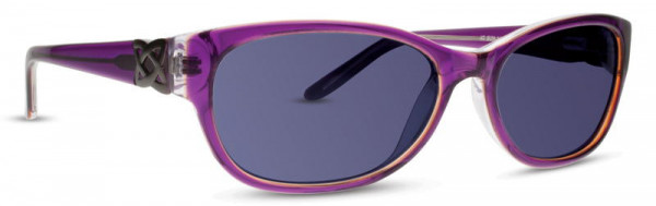 Adin Thomas AT-SUN-14 Sunglasses, 2 - Purple / Coral / Crystal