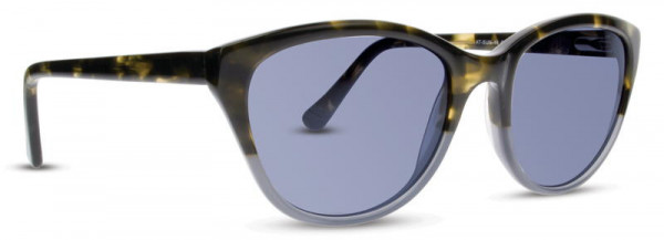 Adin Thomas AT-SUN-16 Sunglasses, 2 - Lime Demi / Charcoal