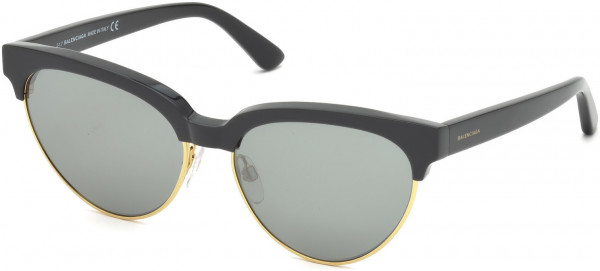 Balenciaga BA0127 Sunglasses, 20C - Grey/other / Smoke Mirror