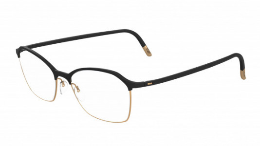 Silhouette Urban Fusion Full Rim 1581 Eyeglasses, 9020 Black Gold