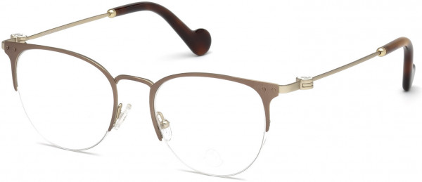Moncler ML5024 Eyeglasses, 038 - Bronze/other