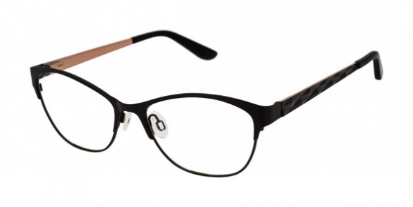 gx by Gwen Stefani GX042 Eyeglasses, Black (BLK)