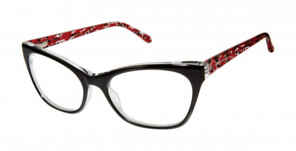 Lulu Guinness L915 Eyeglasses, Black (BLK)