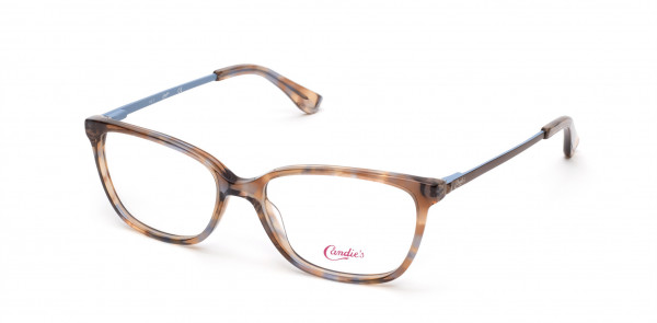 Candie's Eyes CA0155 Eyeglasses, 095 - Coloured Havana / Shiny Pale Gold