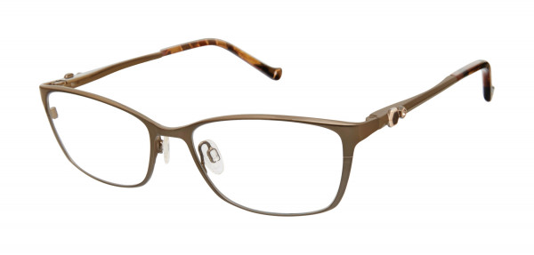 Tura R563 Eyeglasses, Brown (BRN)