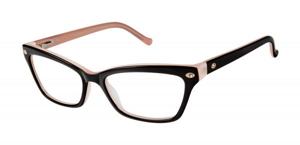 Tura R556 Eyeglasses, Black/Blush (BLK)