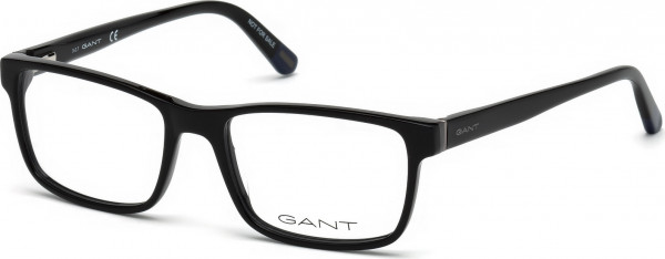Gant GA3177 Eyeglasses, 001 - Shiny Black / Shiny Black