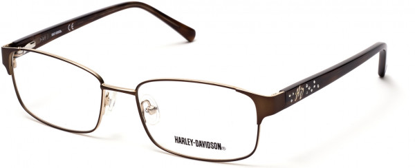 Harley-Davidson HD0543 Eyeglasses, 049 - Matte Dark Brown