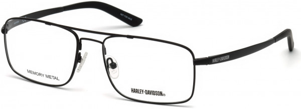 Harley-Davidson HD0770 Eyeglasses, 002 - Matte Black