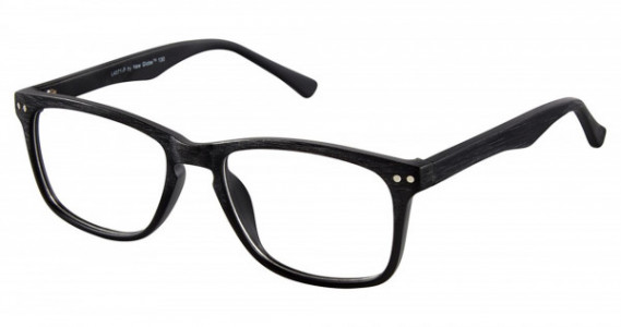New Globe L4071-P Eyeglasses, BLACK GRAIN