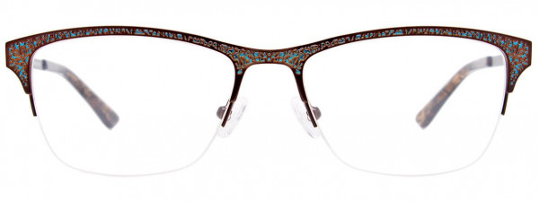 Takumi TK1065 Eyeglasses, 010 - Matt Brown & Blue