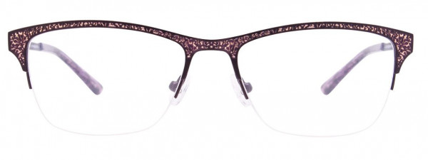 Takumi TK1065 Eyeglasses, 080 - Matt Plum & Light Plum