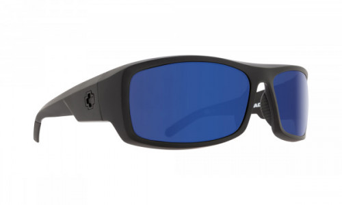 Spy Optic Admiral Sunglasses, Matte Black / Happy Bronze Polar with Blue Spectra
