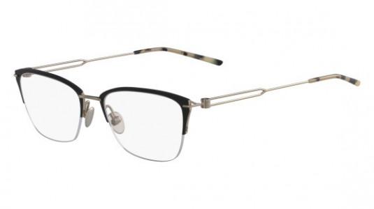 Calvin Klein CK8065 Eyeglasses, (007) MATTE BLACK/GOLD
