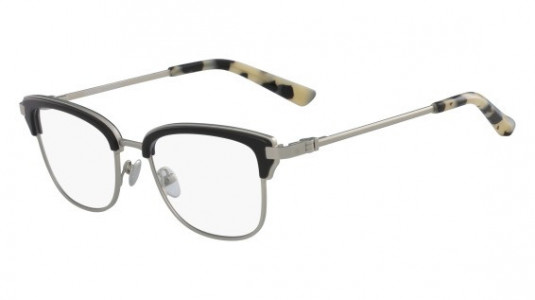 Calvin Klein CK8066 Eyeglasses, (001) BLACK/NICKEL