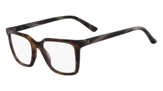 Calvin Klein CK8579 Eyeglasses, (244) BROWN HORN/SOFT TORTOISE