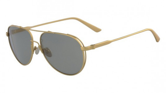 Calvin Klein CK8053S Sunglasses, (718) SATIN GOLD