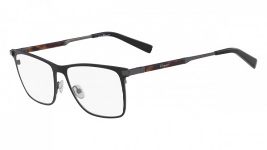 Ferragamo SF2165 Eyeglasses, (002) MATTE BLACK