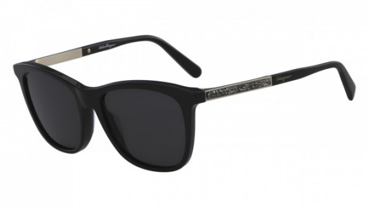 Ferragamo SF888SR Sunglasses, (001) BLACK