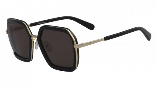 Ferragamo SF901S Sunglasses, (001) BLACK