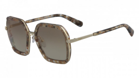 Ferragamo SF901S Sunglasses, (266) BROWN QUARTZ