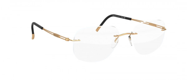 Silhouette TNG 2018 eq Eyeglasses, 7530 Lavish Gold