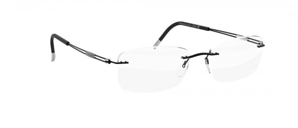 Silhouette TNG 2018 ew Eyeglasses, 9040 Black Lightening