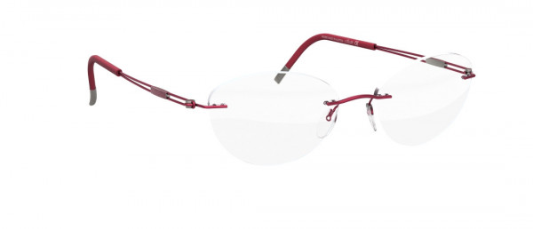 Silhouette TNG 2018 fb Eyeglasses, 3040 Ruby Red