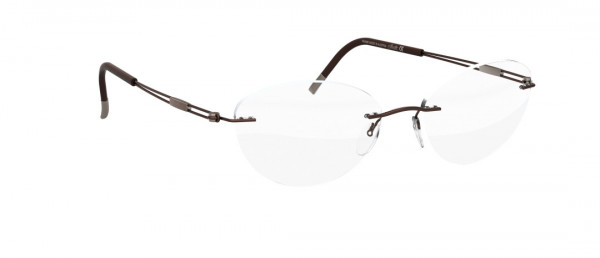 Silhouette TNG 2018 fb Eyeglasses, 6140 Chestnut Brown